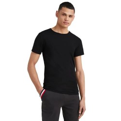 мъжко,бельо,tommy,hilfiger,um0um03138,short,sleeve,base,layer,3,units,black,(black,black,black)