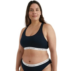 дамско,бельо,дамски,бикини,и,танкини,tommy,hilfiger,uw0uw04002,bra,desert,sky,(black)