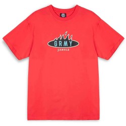 тениска,мъжки,тениски,grimey,burn,in,flames,short,sleeve,t,shirt,red