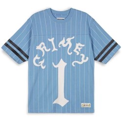 футболна,фланелка,мъжки,тениски,grimey,causing,panic,heavyweight,football,short,sleeve,t,shirt,blue,(blue)