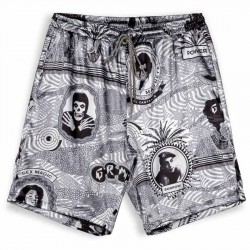 къси,панталони,дамски,панталони,grimey,supastar,satin,shorts,black,white