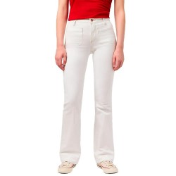Дънки Wrangler 112351029 Flare jeans - Beige (White) дънки,дамски,панталони,wrangler,112351029,flare,jeans,beige,(white)