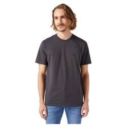 тениска,мъжки,тениски,wrangler,112351320,sign,off,short,sleeve,t,shirt,grey,(faded,black)