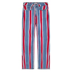 Дънки Wrangler 112352419 Walker Slim Fit jeans - Blue (American Pie Stripe) дънки,дамски,панталони,wrangler,112352419,walker,slim,fit,jeans,blue,(american,pie,stripe)