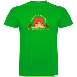 тениска,мъжки,тениски,kruskis,find,the,trully,short,sleeve,t,shirt,green