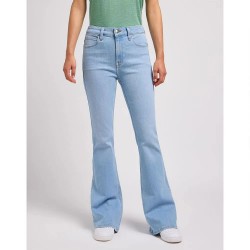 дънки,дамски,панталони,lee,breese,flare,fit,jeans,blue,(stark,bleach)