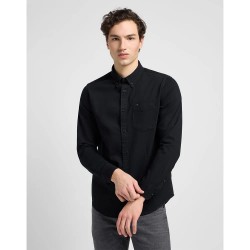 риза,с,дълъг,ръкав,мъжки,ризи,lee,button,down,long,sleeve,shirt,black