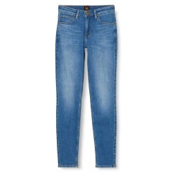 дънки,дамски,панталони,lee,scarlett,high,skinny,fit,jeans,blue