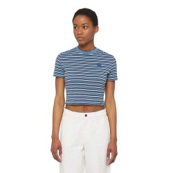 тениска,дамски,тениски,dickies,altoona,stripe,short,sleeve,t,shirt,coronet,blue,(blue)
