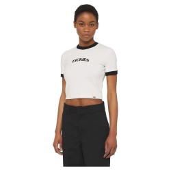 фланелка,с,къс,ръкав,дамски,топове,dickies,herndon,ringer,short,sleeve,top,cloud,(white)