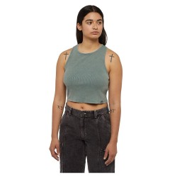 тениска,дамски,топове,dickies,newington,sleeveless,t,shirt,grey,(double,dye,acid,wash,forest)