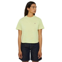 тениска,дамски,тениски,dickies,oakport,short,sleeve,t,shirt,yellow,(pale,green)