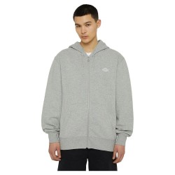 блуза,мъжки,пуловери,dickies,summerdale,zip,through,sweatshirt,grey,melange,(grey)