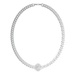 бижутерия,guess,jumn03007,lion,king,necklace,silver