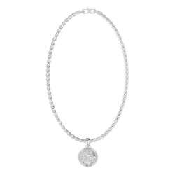 бижутерия,guess,jumn03011,lion,king,necklace,silver,(silver)