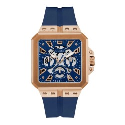 часовник,часовници,guess,leo,watch,blue