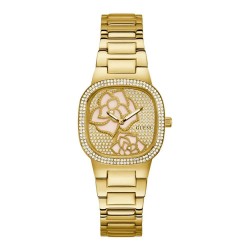часовник,часовници,guess,rose,bud,watch,golden