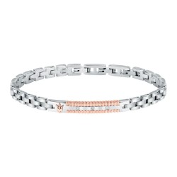 бижутерия,maserati,jm423aty,18,21.5,cm,bracelet,silver,(rose,gold)