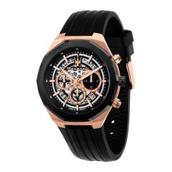 часовник,часовници,maserati,stile,45,mm,watch,brown