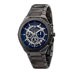 часовник,часовници,maserati,stile,45,mm+d.gun,watch,black
