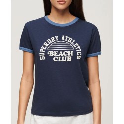 тениска,дамски,тениски,superdry,beach,graphic,fitted,ringer,short,sleeve,t,shirt,blue,(richest,navy)