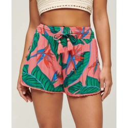 къси,панталони,дамски,панталони,superdry,beach,shorts,pink,paradise,(multicolor)