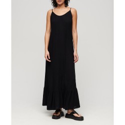 рокля,дамски,поли,и,рокли,superdry,beach,sleveless,long,dress,black