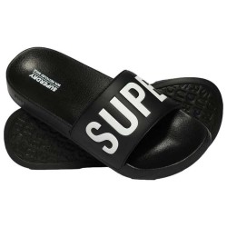 мъжки,джапанки,и,чехли,superdry,core,vegan,pool,slides,black,optic,(black)