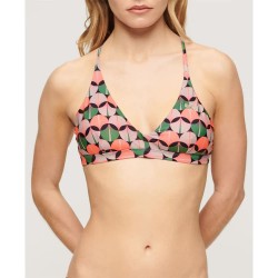 дамски,бански,костюми,superdry,cross,backtriangle,bikini,top,orange,geo,(multicolor)