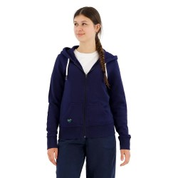 блуза,дамски,блузи,superdry,embellish,archive,full,zip,sweatshirt,blue