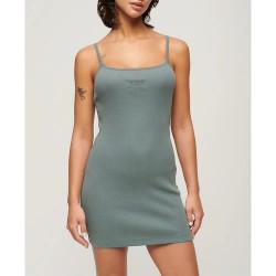 рокля,дамски,поли,и,рокли,superdry,embroidered,rib,strappy,sleeveless,short,dress,blue
