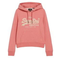суичър,дамски,блузи,superdry,embroidered,vl,graphic,hoodie,red,(coral,red,marl)