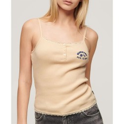 тениска,дамски,тениски,superdry,essential,button,down,sleeveless,t,shirt,tapioca,cream,beige,(beige)