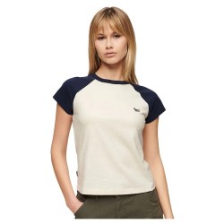 тениска,дамски,тениски,superdry,essential,logo,raglan,short,sleeve,t,shirt,richest,navy,light,oat,marl,(beige)