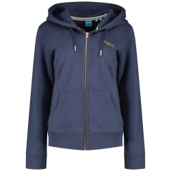 блуза,дамски,блузи,superdry,essential,logo,ub,full,zip,sweatshirt,blue