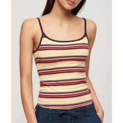 тениска,дамски,тениски,superdry,essential,sleeveless,t,shirt,soda,pop,red,stripe,(multicolor)