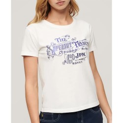 тениска,дамски,тениски,superdry,foil,workwear,fitted,short,sleeve,t,shirt,white