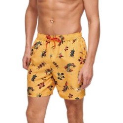бански,гащета,мъжки,бански,костюми,superdry,hawaiian,print,17´´,swimming,shorts,aloha,golden,yellow,(yellow)