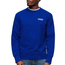 блуза,мъжки,пуловери,superdry,luxury,sport,loose,fit,sweatshirt,mazarine,blue,(blue)
