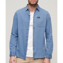 риза,с,дълъг,ръкав,мъжки,ризи,superdry,m4010802a,long,sleeve,shirt,heavy,wash,(blue)