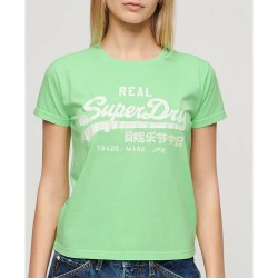 Тениска Superdry Neon Vl Graphic Fitted Ub short sleeve T-shirt - Green (Neo Mint Green) тениска,дамски,тениски,superdry,neon,vl,graphic,fitted,ub,short,sleeve,t,shirt,green,(neo,mint,green)