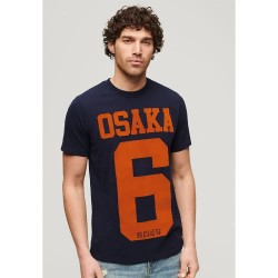 тениска,мъжки,тениски,superdry,osaka,graphic,short,sleeve,t,shirt,blue,navy,marl,(blue)