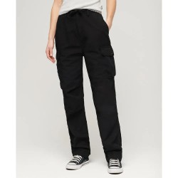 панталони,дамски,панталони,superdry,para,cargo,pants,black
