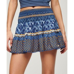 пола,дамски,поли,и,рокли,superdry,printed,shirred,short,skirt,multicolor