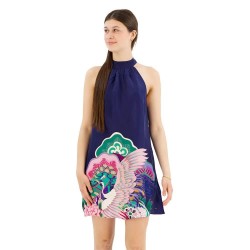 рокля,дамски,поли,и,рокли,superdry,printed,sleeveless,short,dress,navy,funetotsuru,(multicolor)