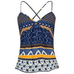 тениска,дамски,тениски,superdry,printed,woven,sleeveless,t,shirt,multicolor