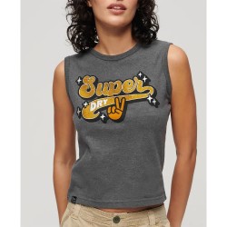 тениска,дамски,тениски,superdry,retro,embellished,sleeveless,t,shirt,grey,(granite,grey,marl)