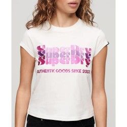 тениска,дамски,тениски,superdry,retro,glitter,logo,cap,short,sleeve,t,shirt,pink