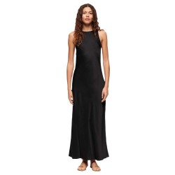 рокля,дамски,поли,и,рокли,superdry,satin,racer,sleveless,long,dress,black