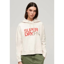 суичър,дамски,блузи,superdry,sportswear,logo,boxy,hoodie,rice,white,(white)